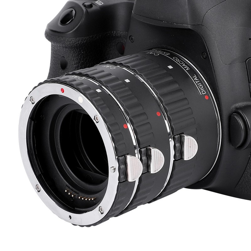 Meike Auto Focusing Macro Extension Lens Adapter Tube Rings Set