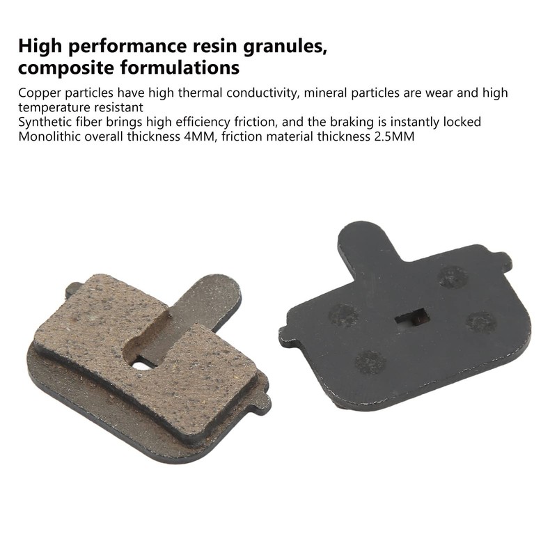Bike Brake Pad Replacement, 2 Sets Thin Bicycle Disc Brake