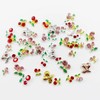 Cherry Nail Parts, Rhinestones, Set of 30, Cute, Cherry Parts,