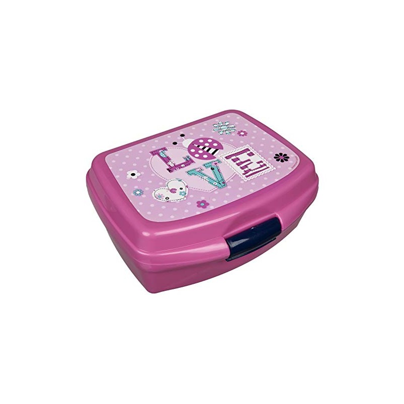 Scooli LBUG9901 No Lunch Box, Ladybug, 17 x 13 x