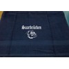 ShirtShop-Saar Saarbrücken (with Bulldog) Cities Bath Towel Dark Blue