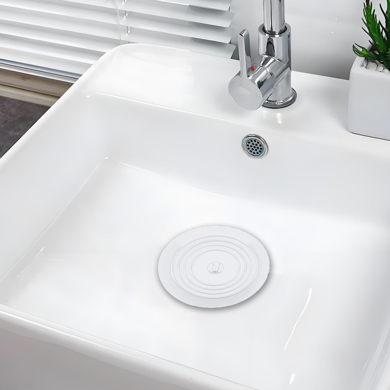 Anphly Silicone Sink Plug, Floor Drain Cover Drain Plug for