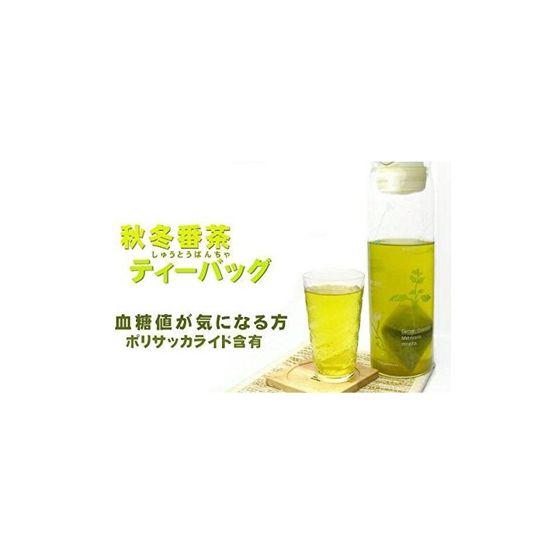 Numazu Ichikawaen Shizuoka Tea Autumn Winter Bancha Tea Bags 0.4