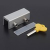Adjustable Window Stopper & Child Safety Lock (1-Hole/2-Hole) for Balcony Windows Window Stopper 1-Hole 4ea