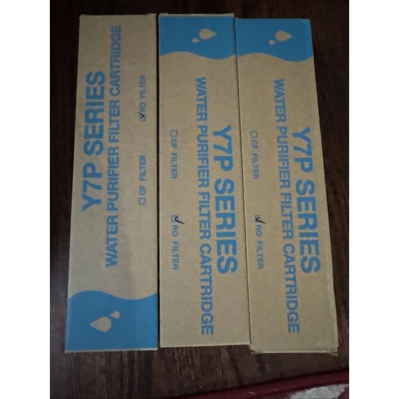Simpure Lot Of 3 SimPure Y7P/Y7P Series RO Filter Replacement