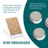 [Wurkin Stiffs] Men's 8 Storage Case Magnetic Power Button -