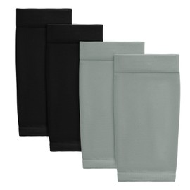 HOVEOX 2 Pairs Tattoo Cover Up Sleeves Forearm Sleeve Arm Sleeves Forearm Tattoo Sleeve Cover (Black and Gray)