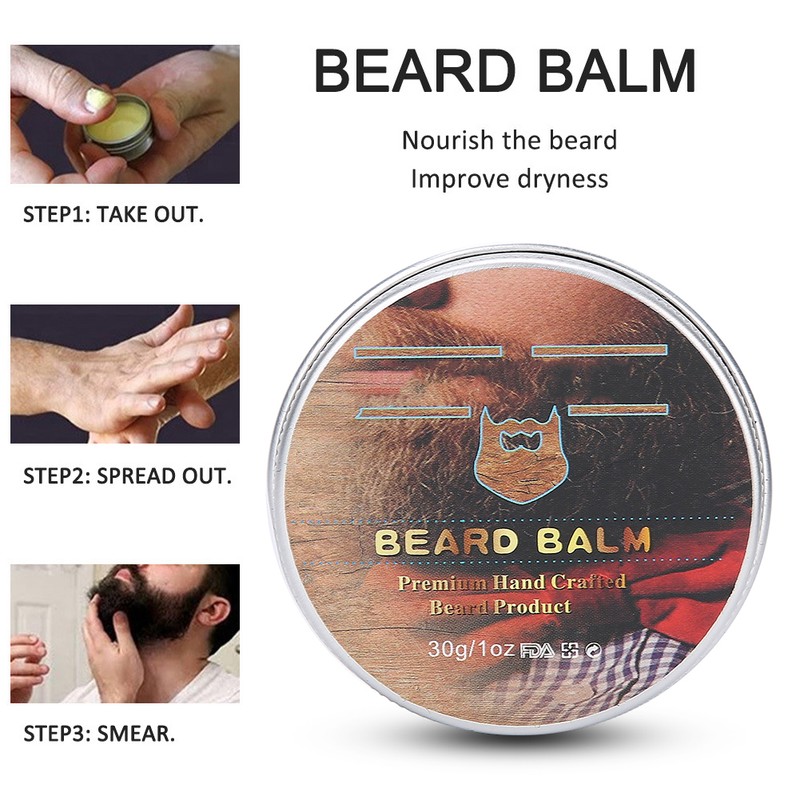 SEFUDUN Beard Grooming Kit for Men Beard Oil Beard Brush