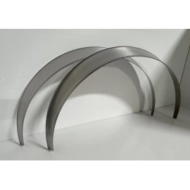 Lemon Hill Avenue Universal Metal Fender Flares STYLE 1 TALL:  3" Wide, 2-piece set (hand-made)