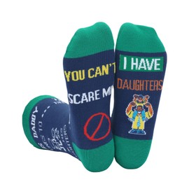 IRISGOD Funny Nerd Socks | Cool Stocking Stuffers | Holidday Gifts For Men and Women