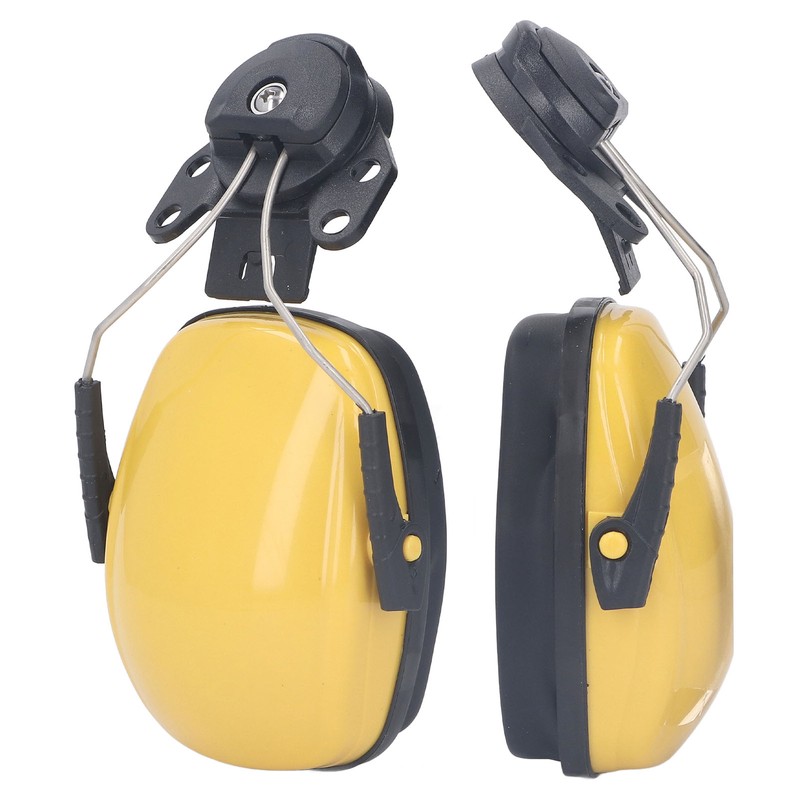 1 Pair Safety Helmet Ear Muff Noise Reduction Helmet Hard