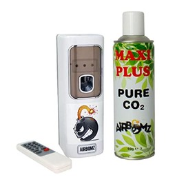 AirBomz CO2 Dispenser or Can Light Sensor Hydroponics Bloom Environment Yield (Complete Kit)