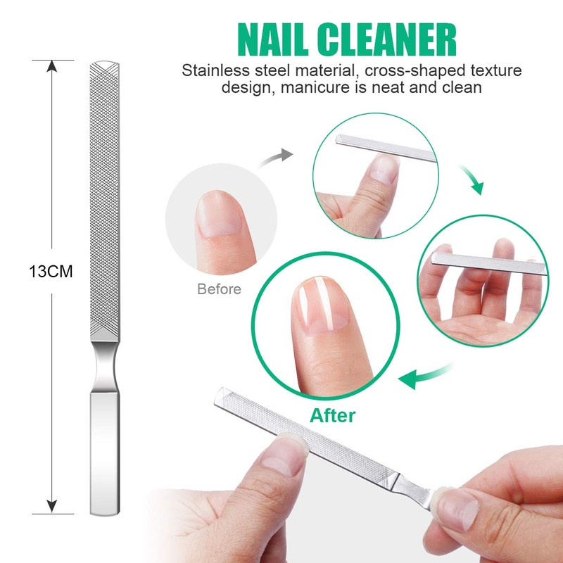Ingrown Nails, MEOWMEE Cuticle Clippers 7 Pieces Cuticle Remover Kit