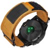 Soft Suede Strap, 22 mm Military Bracelet Compatible with Garmin