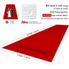 EZLucky Red Carpet Runner for Party, 4X15 ft, 130 GSM