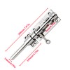 8in Slide Bolt Gate Latch 304 Stainless Steel Barrel Bolt