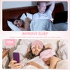 Hilph Sleeping Mask, Sleeping Mask, 100% Light Blocking Eye Mask,
