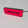Mechanic Force Hitch Cover Red LED Brake Sequential Signal Reverse