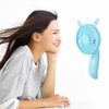 Portable Fan 180 Degrees Rotation Desktop USB Rechargeable Electric Mini