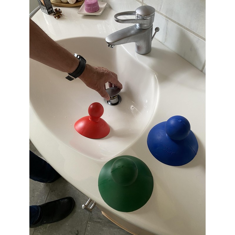 Power-Glocke Powerful Plunger, Plunger Suction Cup for Shower, Toilet, Drains