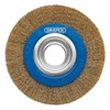 Draper 08066 Brassed Steel Bench Grinder Wire Wheel Brush, 150