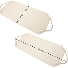 2 toallas exfoliantes de ducha, exfoliantes, exfoliantes, para limpieza corporal, 2 unidades (beige)