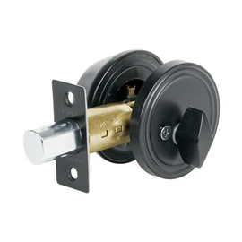 Hermex CERO-61P, Cerrojo llave-mariposa color negro con llave tradicional