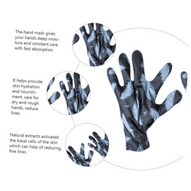 BIUDECO 1 Pair Volcanic Mud Exfoliating Hand Mask s Moisturizing Gloves for Man/woman Hand Masks Moisturizing Glove Sensitive Hand Care Gloves