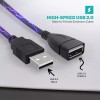 LORDTRONICS USB Male to USB Female Extender Cable Short-Long 3-10