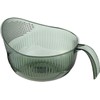 Rice Washing Bowl with Drain Holes - Large Capacity Strainer