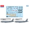 Academy 120116 492638 1/144 USAF Kc-135R Strato Tanker, White