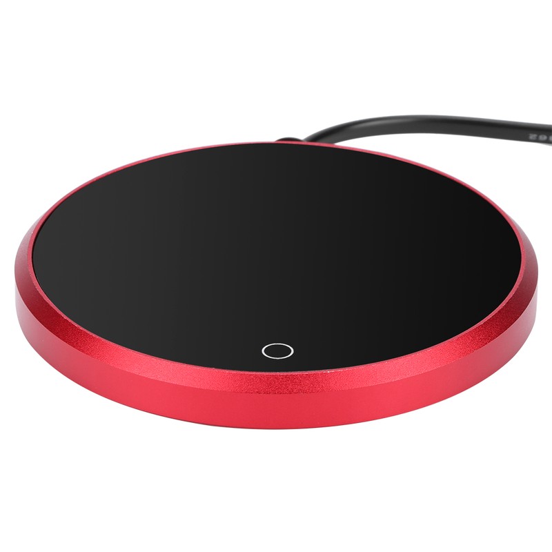 Waterproof Touch Heating Cup Mat Warm Pad Electric Coaster for