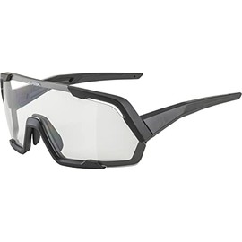 Alpina Rocket Unisex Adult Sports Glasses, Matte Black / Clear Lens, One Size