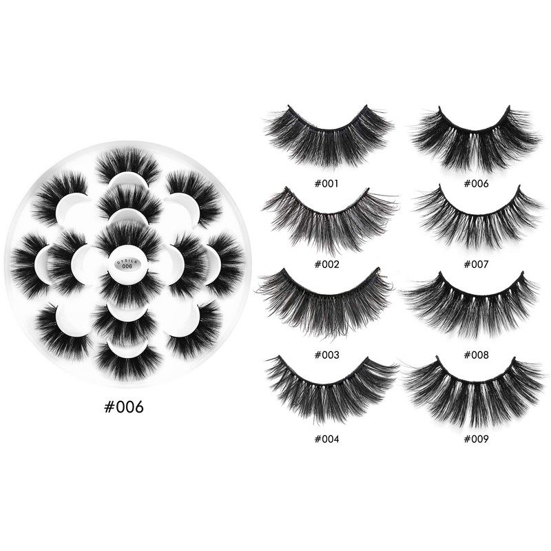 DYSILK Fluffy Lashes Mink Eyelashes - Mink Lashes Fluffy 7