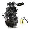 Piececool 3D Puzzle Flying Dutchman & Tool Set Pirate Ship
