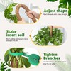 3 Pack Bendable Moss Pole 28" 48" 63" Monstera Plant
