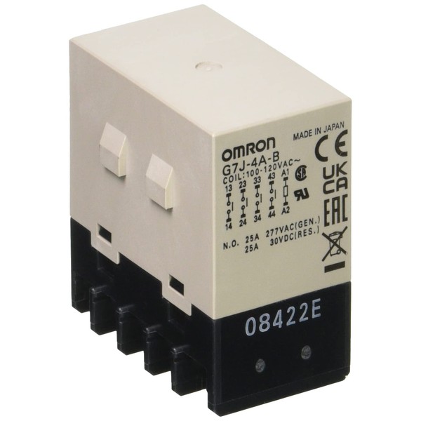 mron Power Relay w Hardware Attached Shape G7J