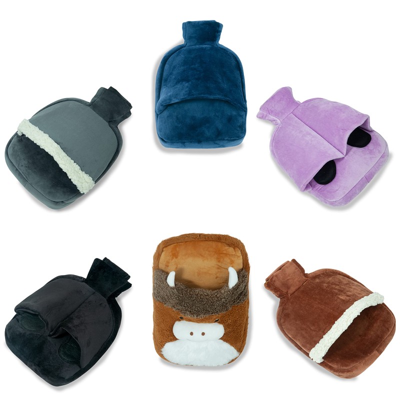 Heated Foot Warmer - Hot Water Bottle Foot Muff Snug