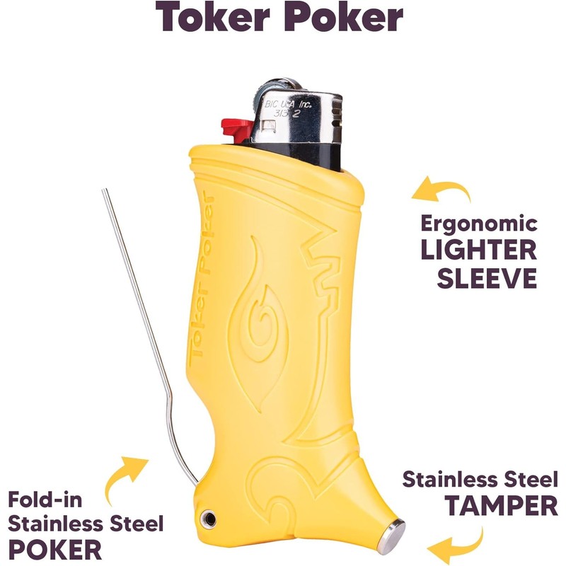 Toker Poker - Bic Lighter Case Multi Tool, Alice Collection