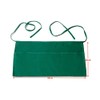 Raftaar® Premium Poly Cotton Three Pocket Bistro Waist Half Apron