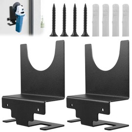 BAIFULAI Angle Grinder Holder, Pack of 2 Wall Mount Angle Grinder Stand in Carbon Steel, Angle Grinder Accessories for Cutter, Polisher, Garage and Workplace, for All Brands