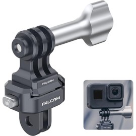 ULANZI Falcam F22 Quick Release Kit for Action Camera, Camera Mounting Adapter Convert Action Camera Interface to F22 QR System, 22mm Aluminum Camera Accessory Kit, Fits for Action Camera and DJI