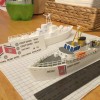"Handmade" N scale U.S. Coast Guard 95 Foot Cutter ship