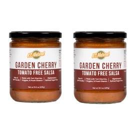 KC Natural - Garden Cherry Tomato Free Salsa - Nightshade Free - Paleo and AIP Friendly - 15.5 oz