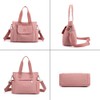 Women's Tote Purses Multi-pocket Shoulder Crossbody Bag Light Large Handbags