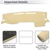 RATCHROLL Interior Dash Cover for Toyota Tacoma 2016-2022 Non-Slip Dashboard