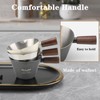 Mongdio Espresso Measuring Cup, Stainless Steel Espresso Shot Cups with