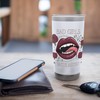 Bad Girls Taste Better Vampire Lips Gothic Floral Stainless Steel