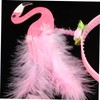 TOVINANNA Flamingo Headband Soft Comfortable Lightweight Hawaiian Party Accessory for