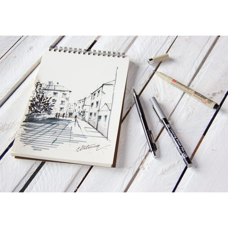 Sakura Koi Brush Pen Light Warm Grey